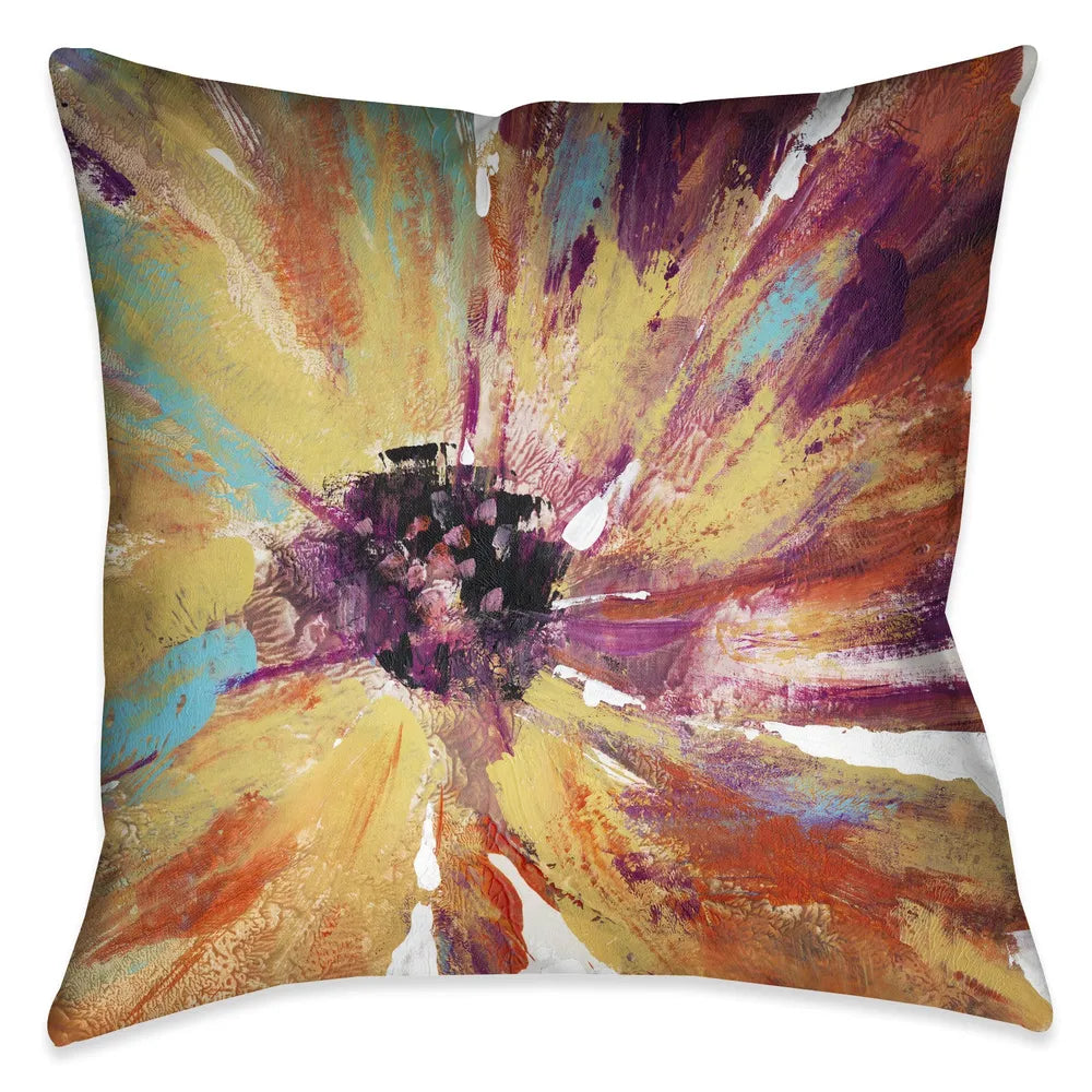 Sunset Daisy Indoor Decorative Pillow