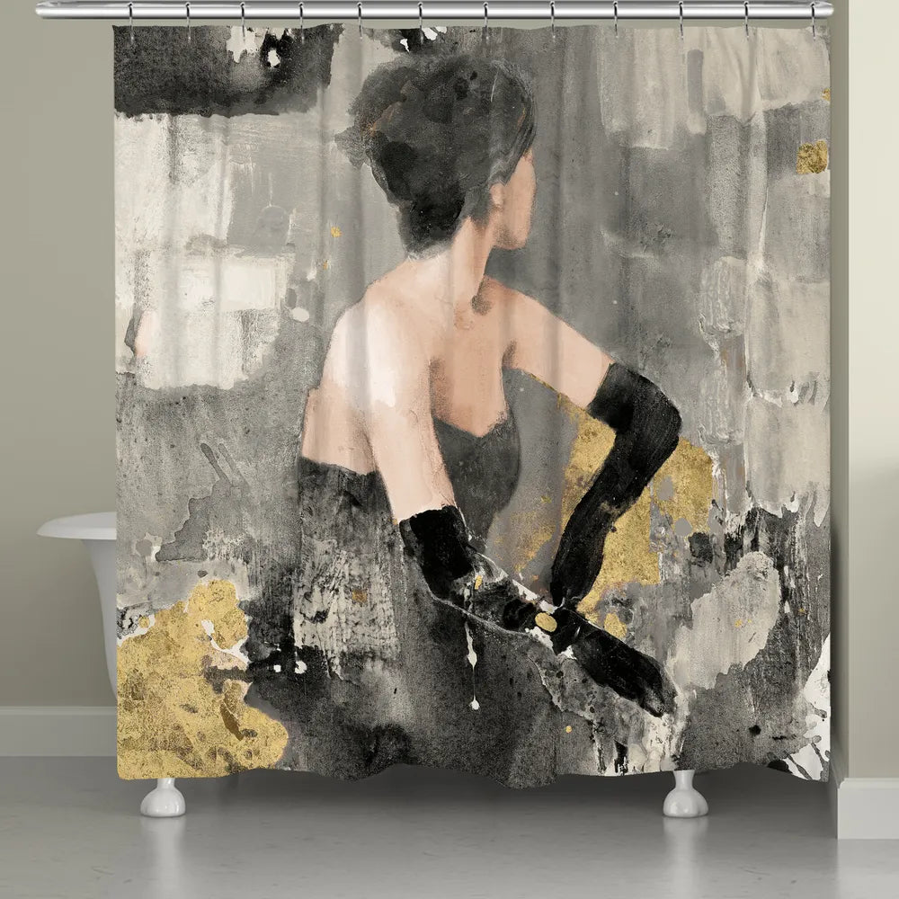 Evening Chic Shower Curtain