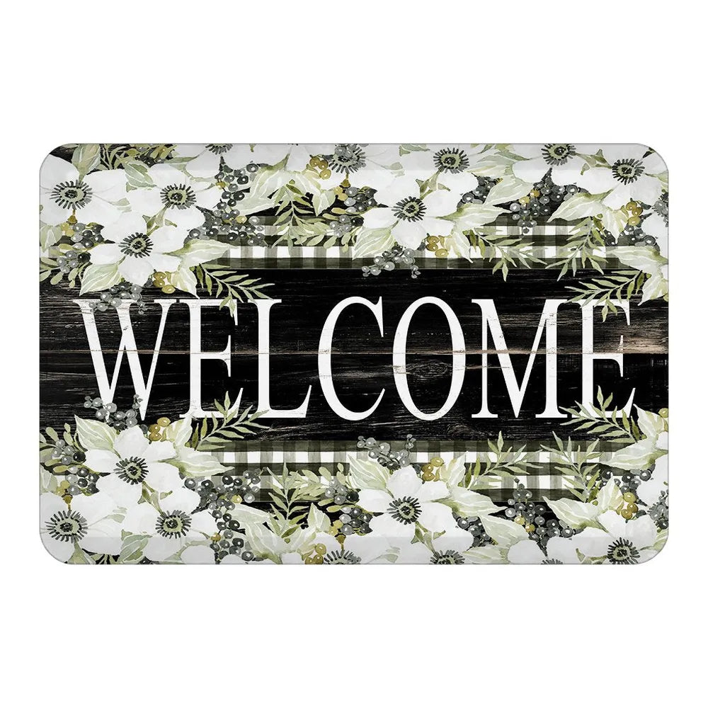 Blooming Welcome Anti-Fatigue Kitchen Mat