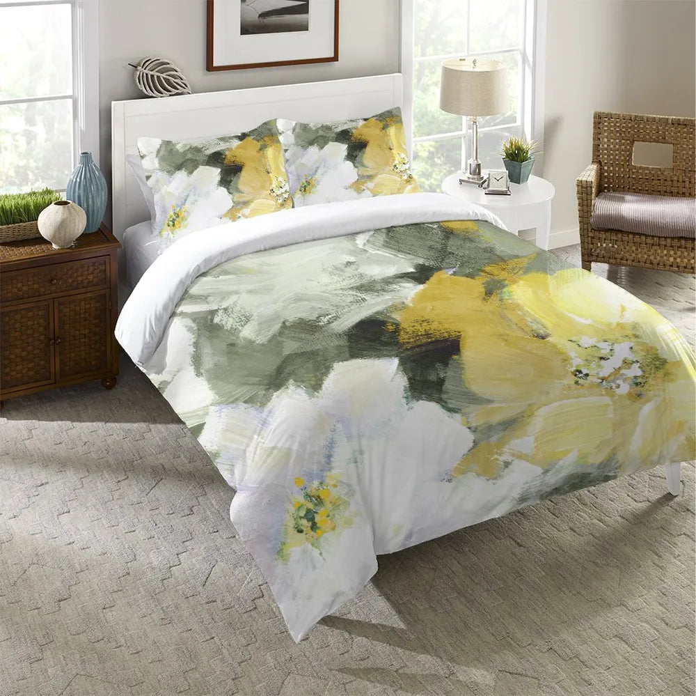 Brushed Floral Pickings Comforter