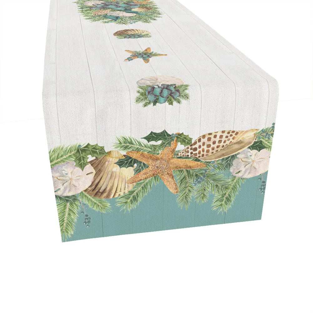 Christmas By The Sea Table Runner
