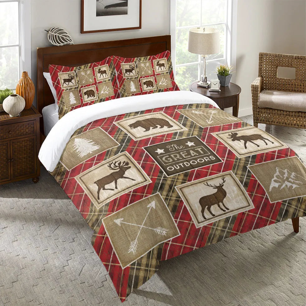Country Cabin II Duvet Cover 