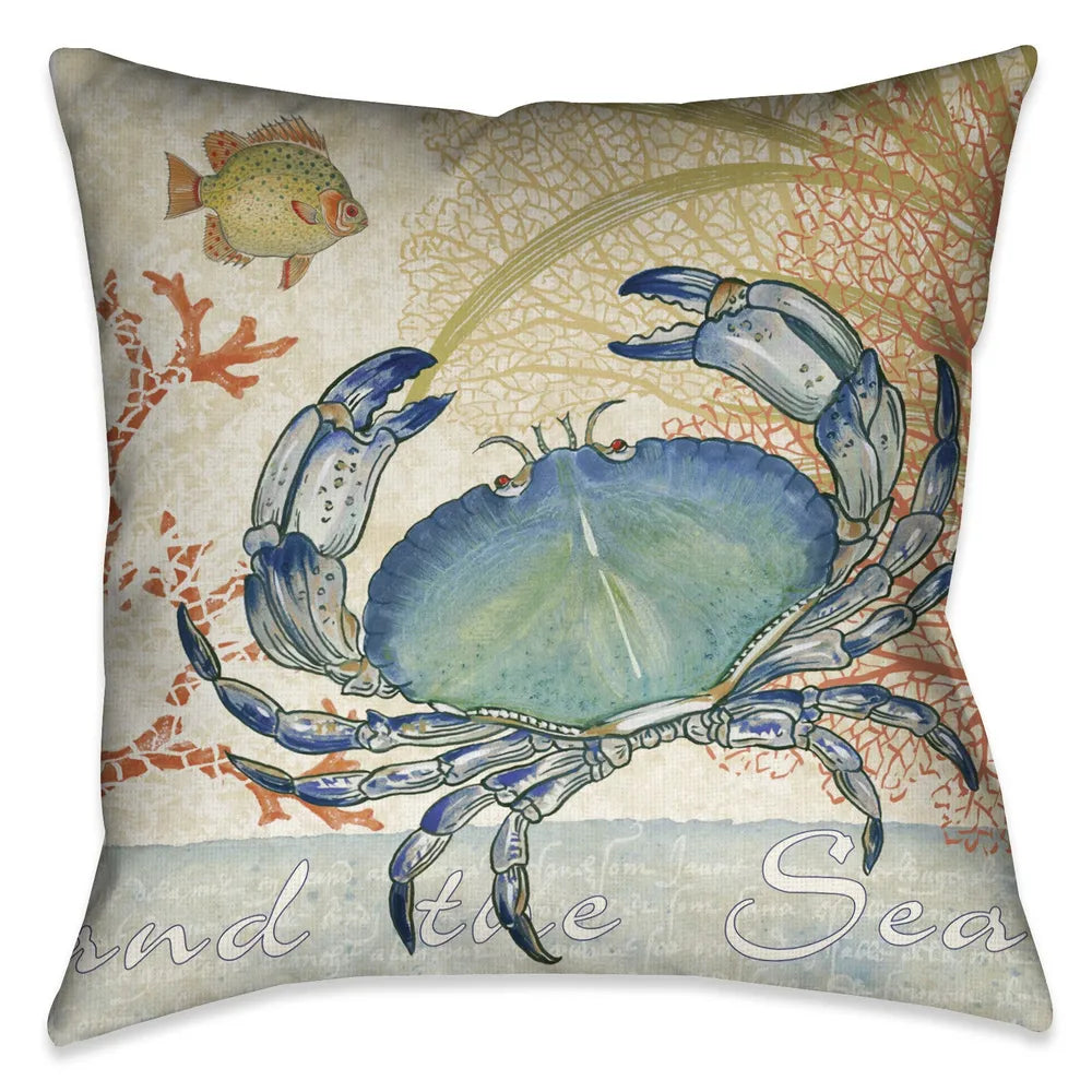 Oceana Crab Pillow