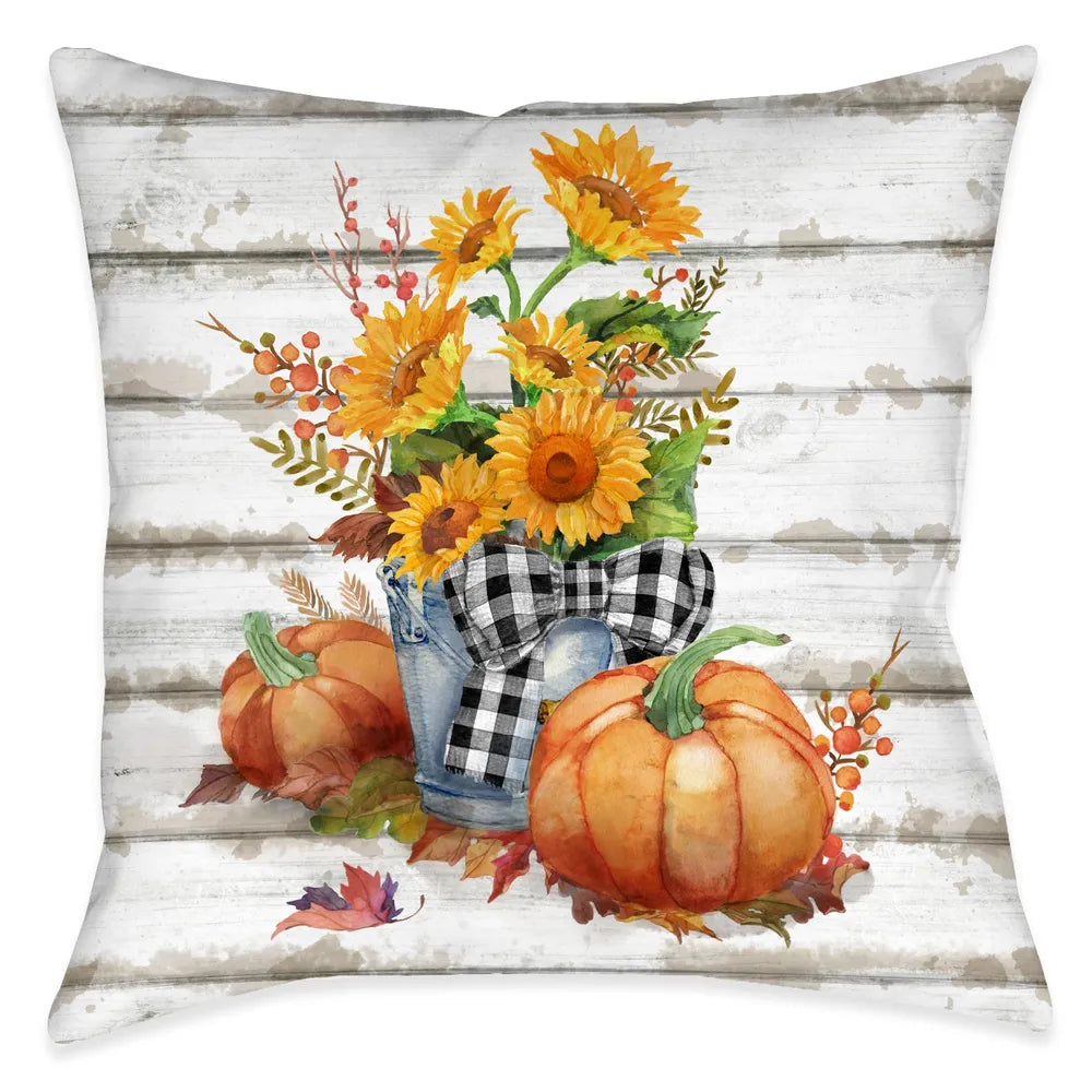 Essence Of Fall Outdoor Decorative Pillow