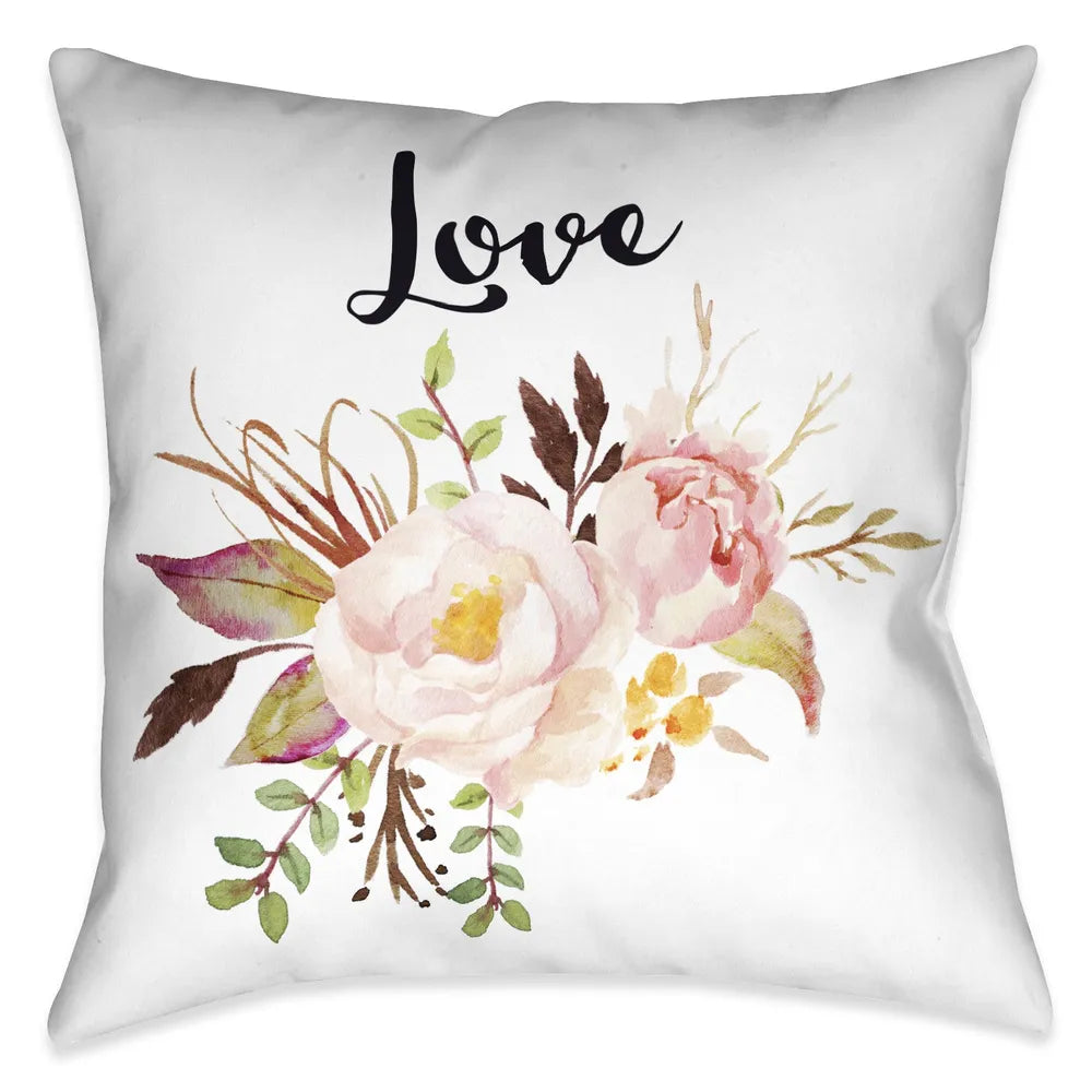 Flower Love Pillow