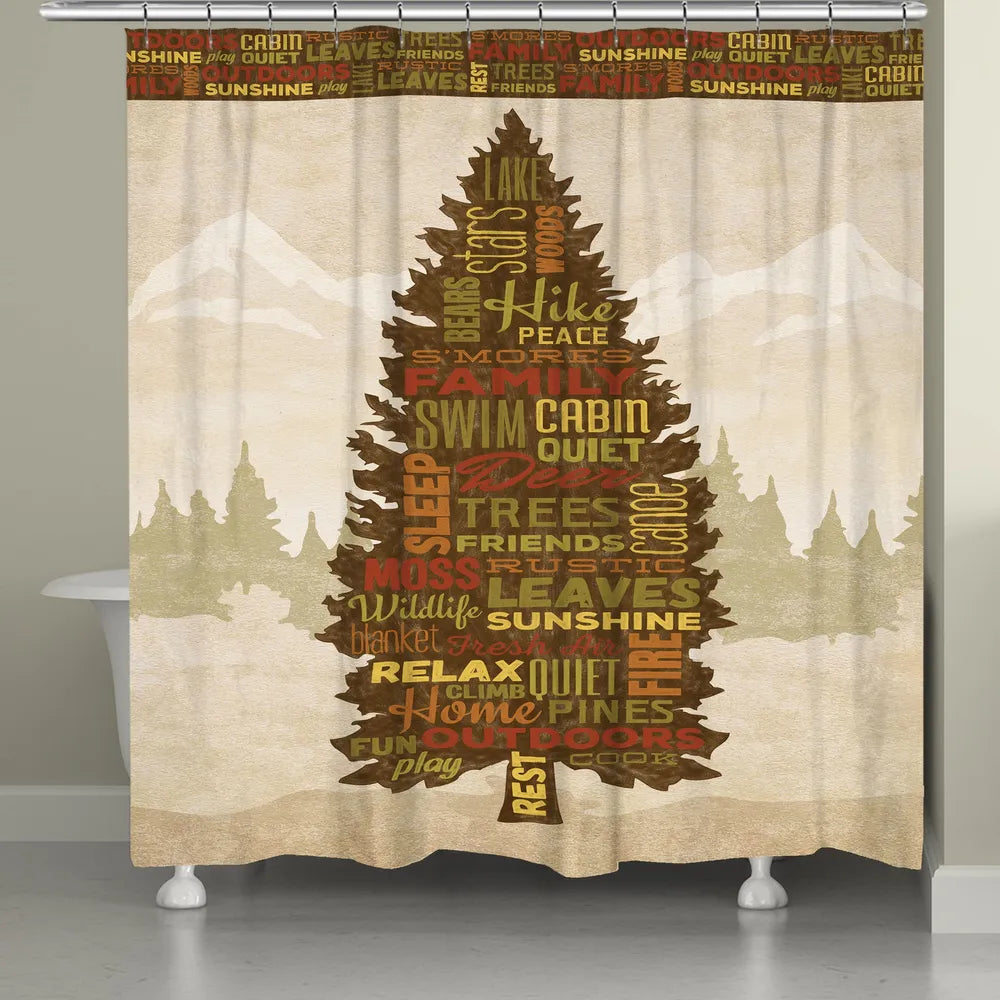 Great Outdoors Shower Curtain 