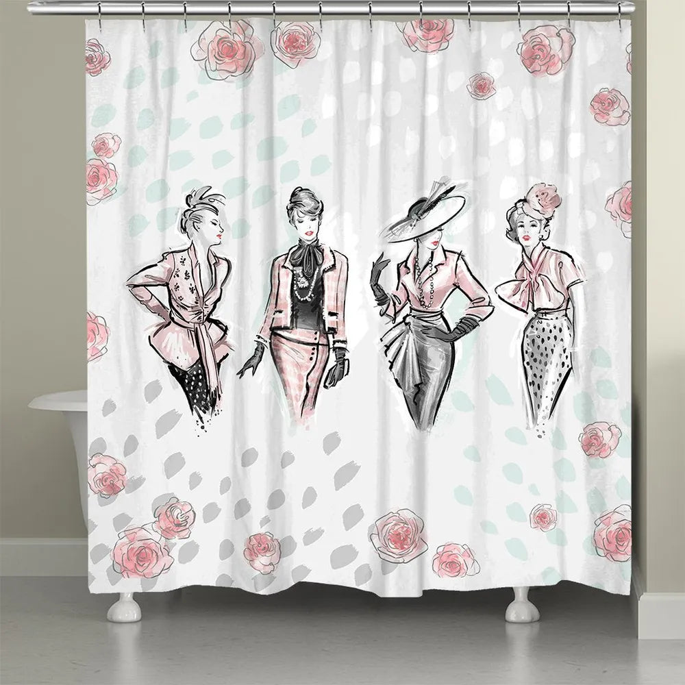 High Fashion Chic Shower Curtain