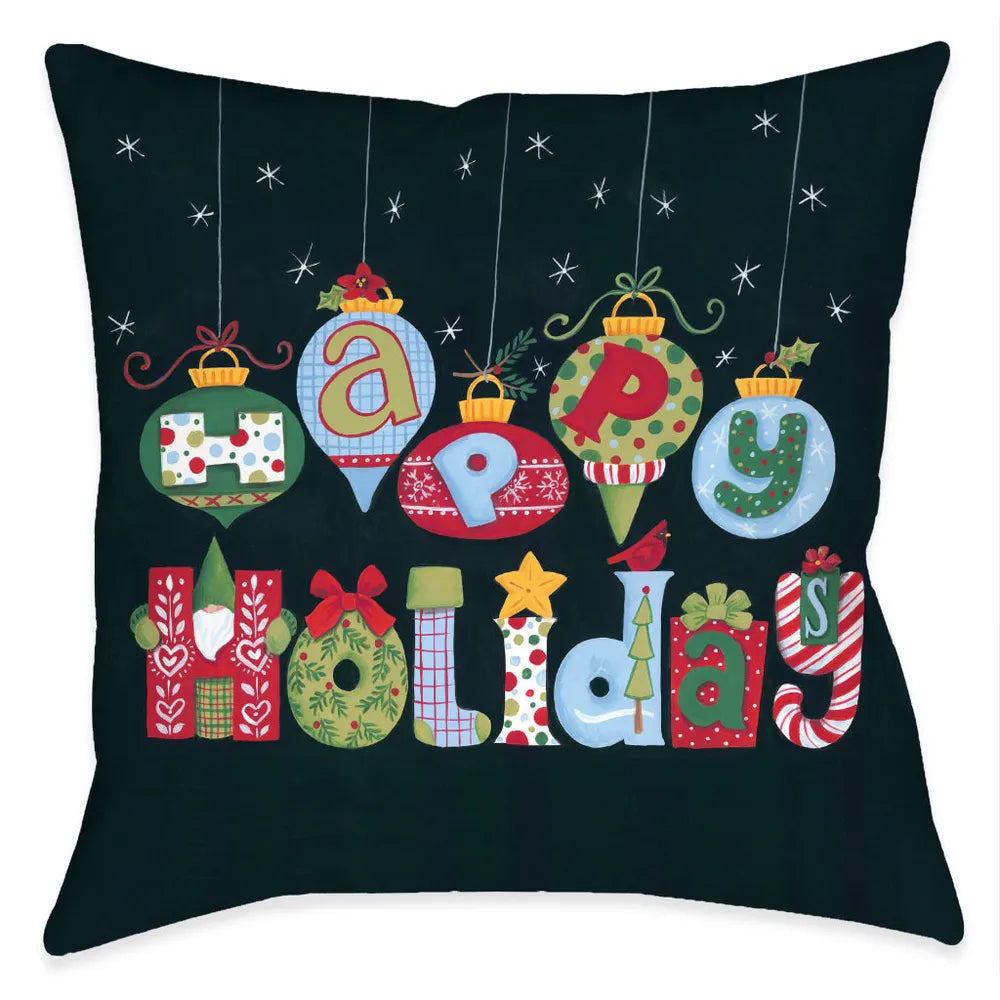 Holiday Fun Indoor Decorative Pillow