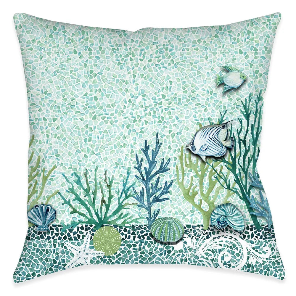 Lagoon Outdoor Decorative Pillow