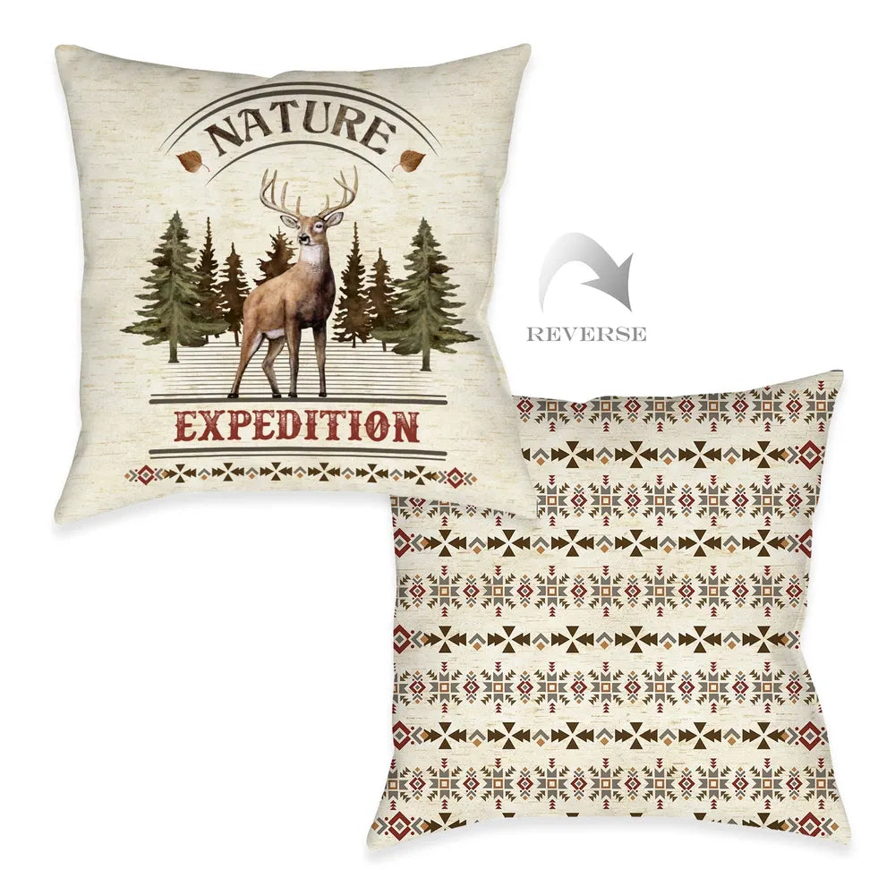 Natures Expedition Indoor Decorative Pillow