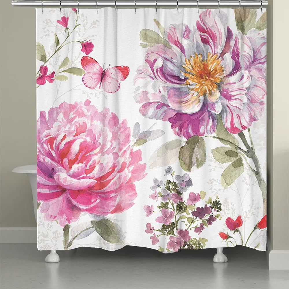 Obviously Pink Shower Curtain