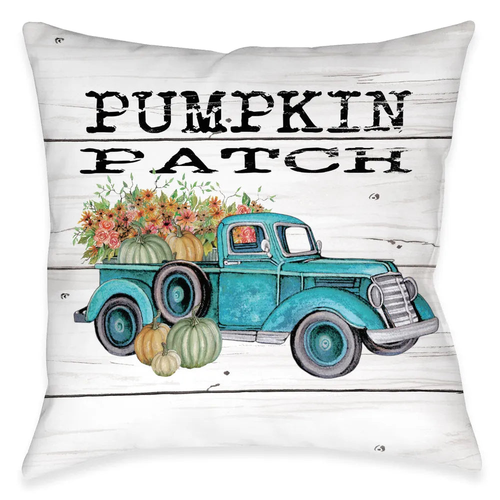 Pumpkin Harvest Outdoor Decorative Pillow