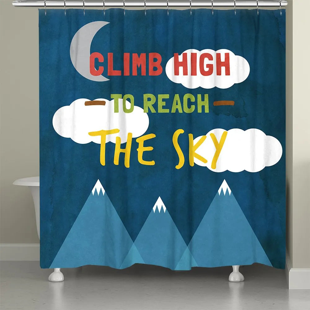 To The Sky Shower Curtain