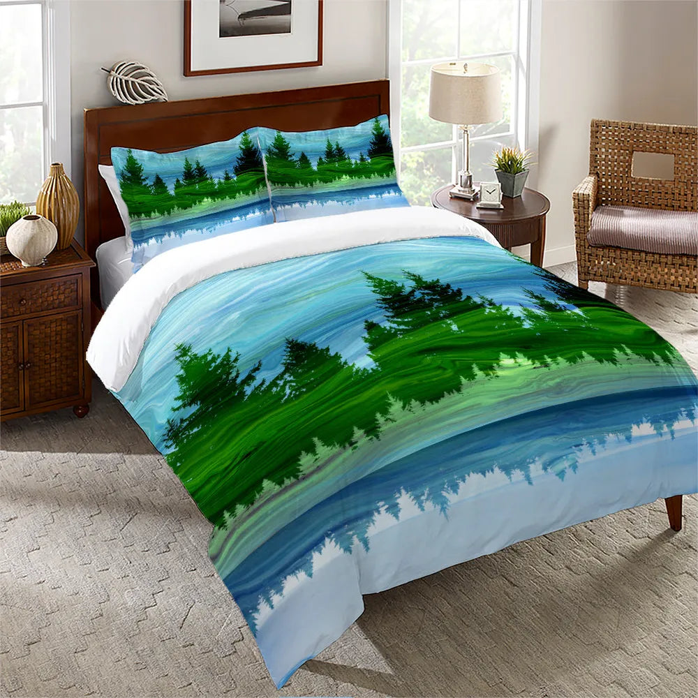 Scenic Forest Comforter