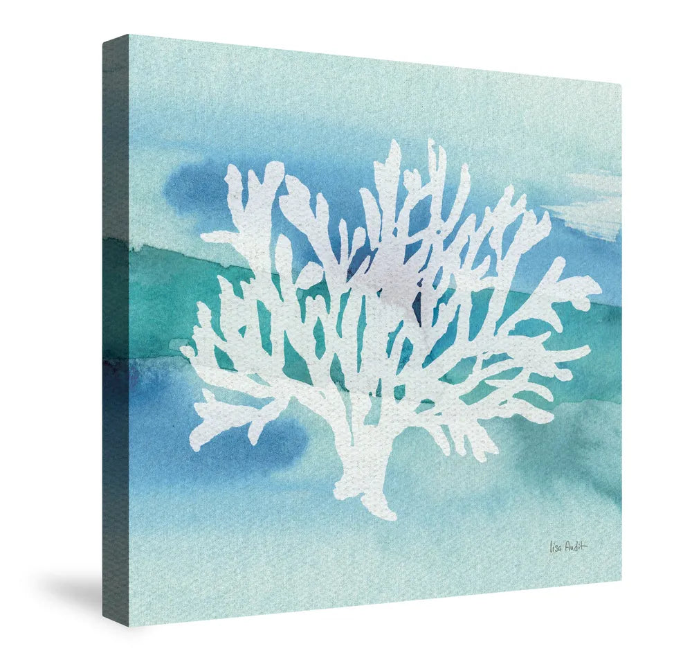 Sea Life Coral II Canvas Wall Art 