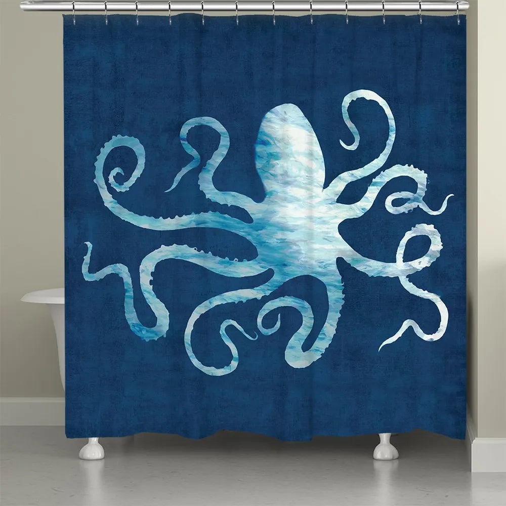 The Abyss Octopus Shower Curtain