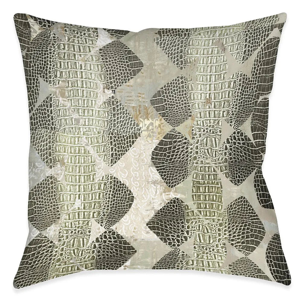 Thick Scaled Outdoor Decorative Pillow
