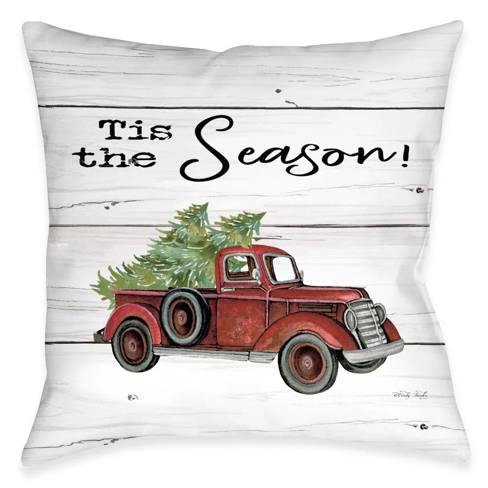 The Holiday Season Indoor Decorative Pillow