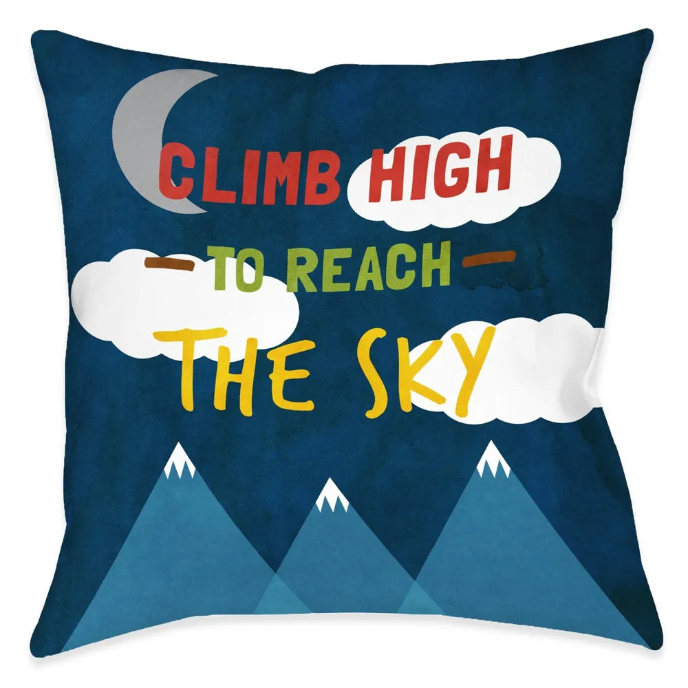 To The Sky Outdoor Decorative Pillow