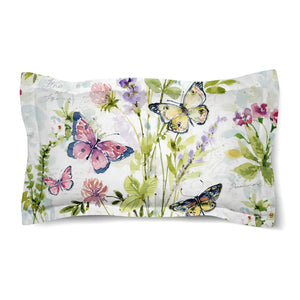 Watercolor Butterflies Comforter Sham