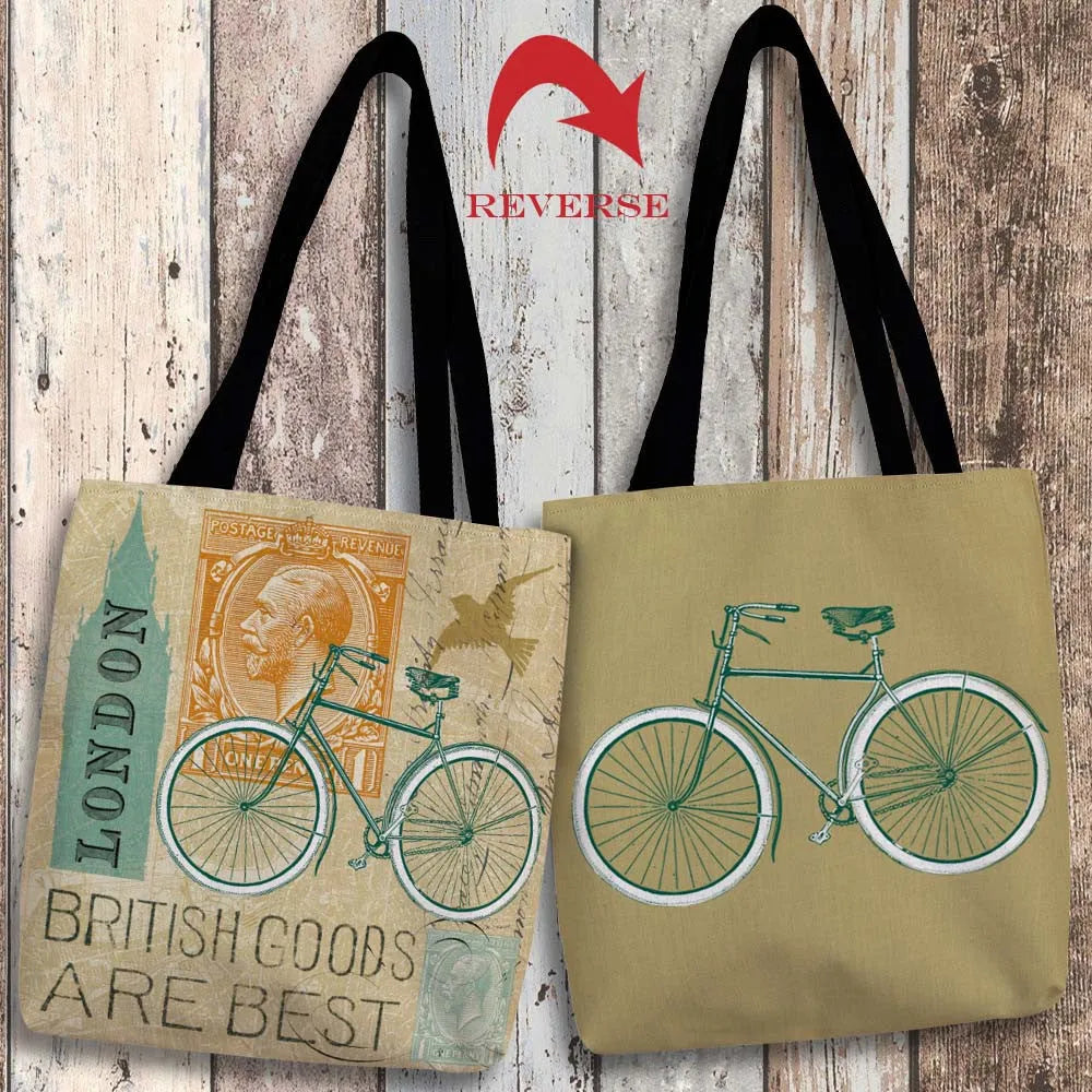 Postcard from London Canvas Tote Bag 