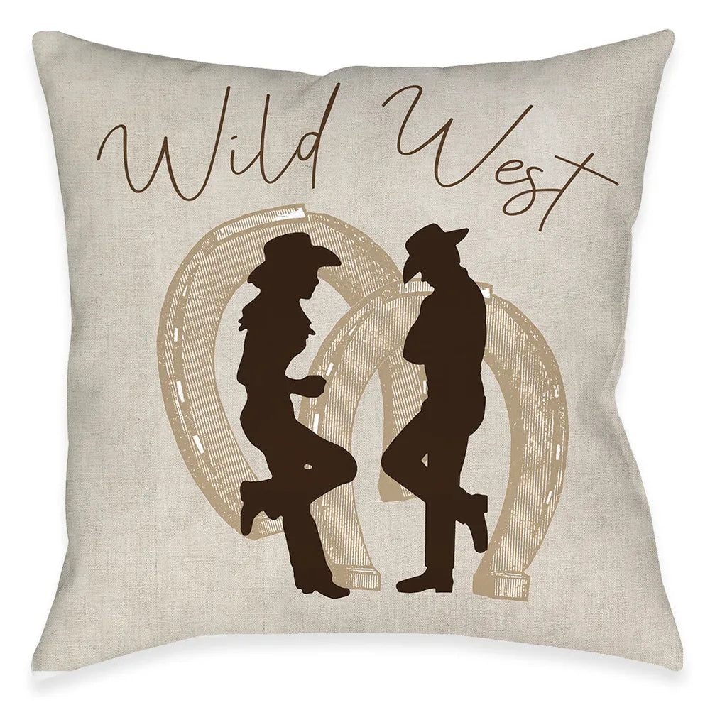 Wild West Indoor Decorative Pillow