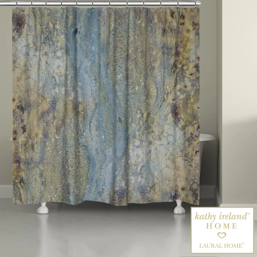 kathy ireland® HOME Mineral Flow Shower Curtain