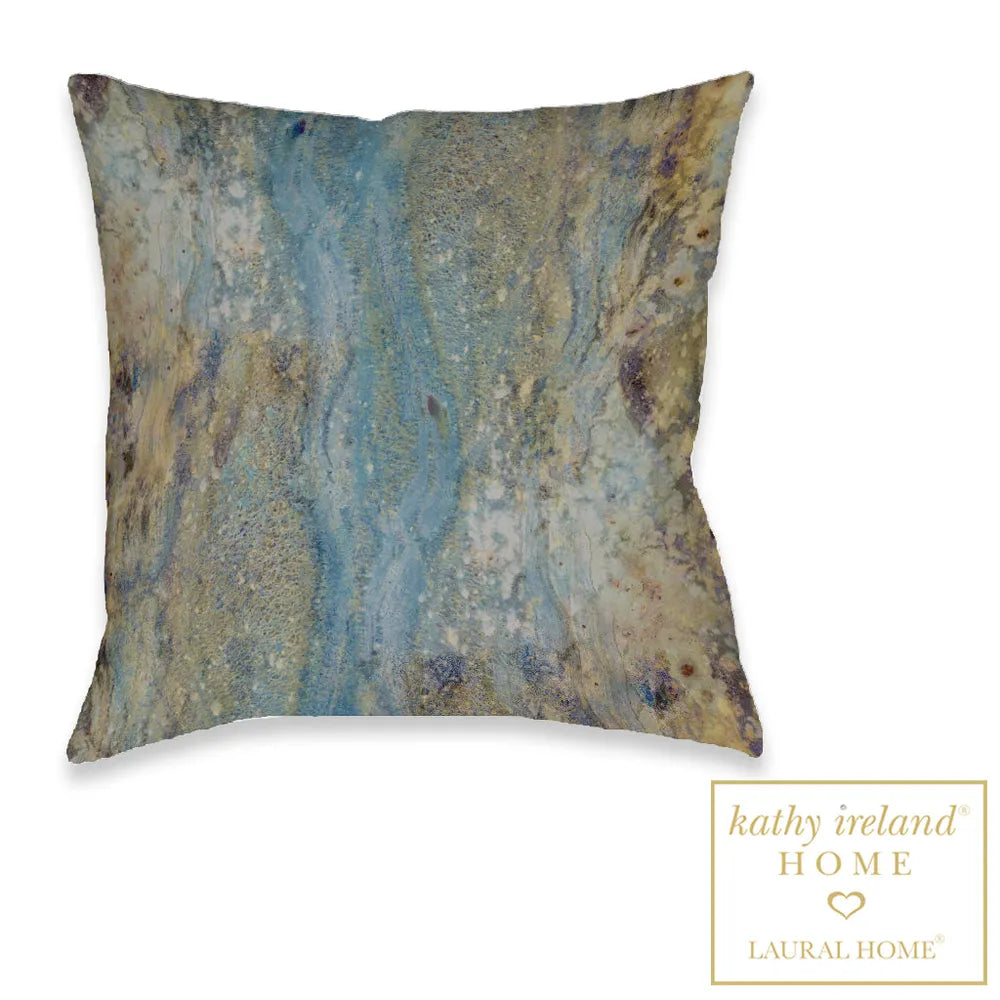 kathy ireland® HOME Mineral Flow Outdoor Decorative Pillow