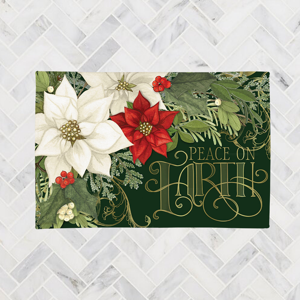 Christmas Elegance Chenille Accent Rug