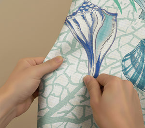Blue Crab Shower Curtain