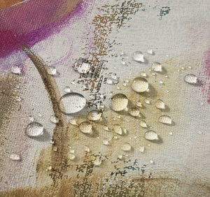 Purple Floral Garden Shower Curtain