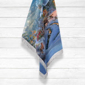 Christmas Magic Woven Throw Blanket