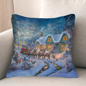 Christmas Magic Indoor Woven Pillow