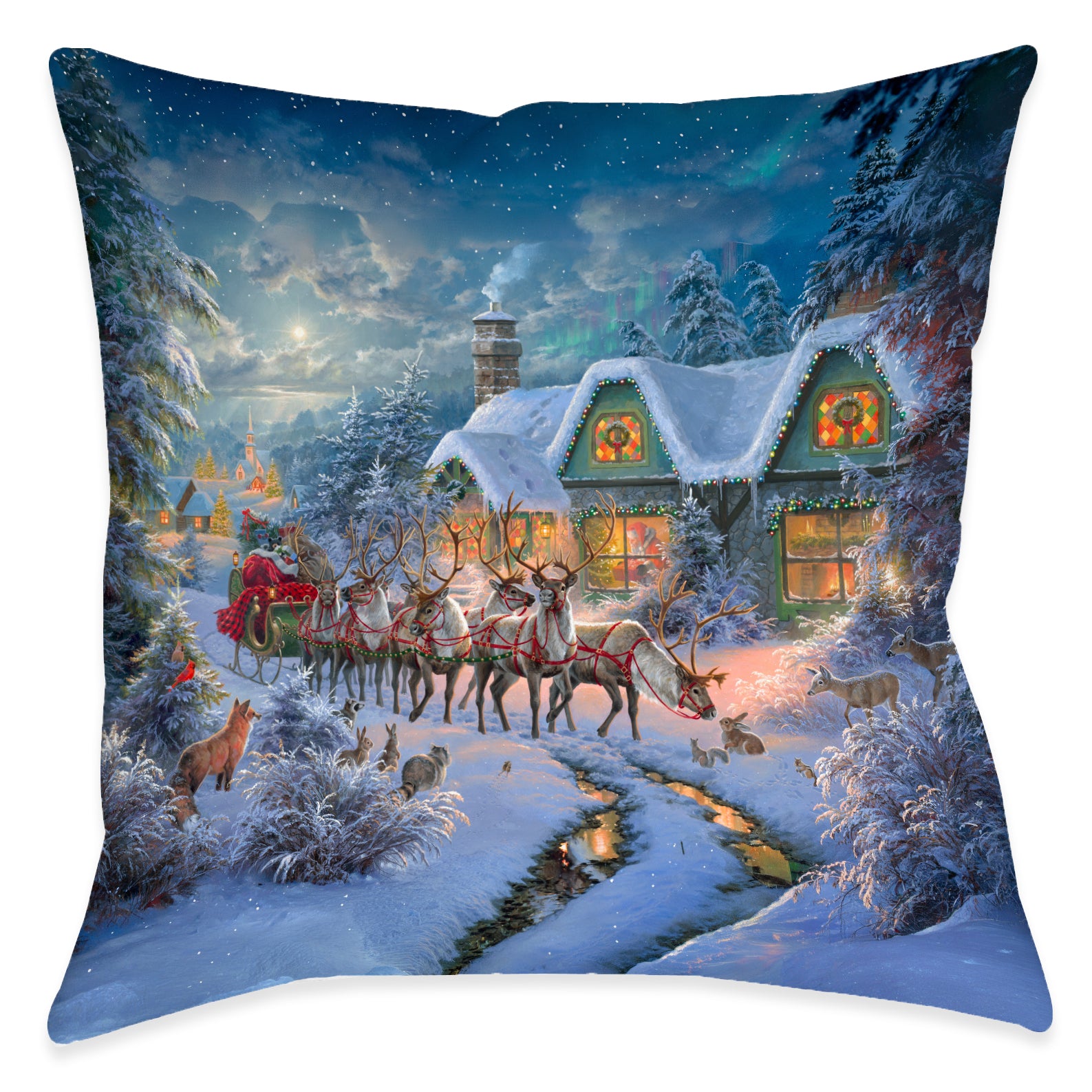 Christmas Magic Indoor Decorative Pillow