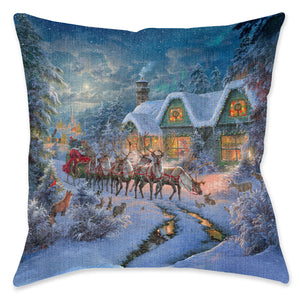 Christmas Magic Indoor Woven Pillow