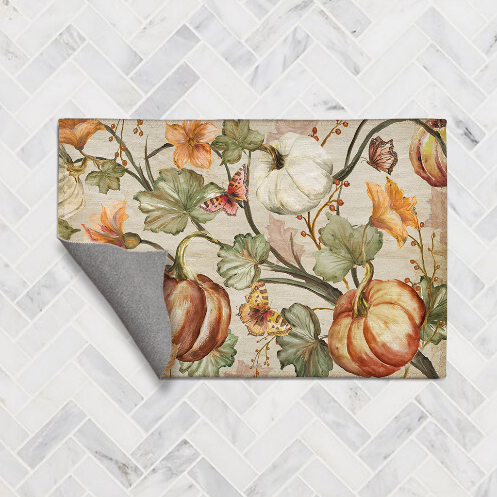 Autumn Vines Chenille Accent Rug