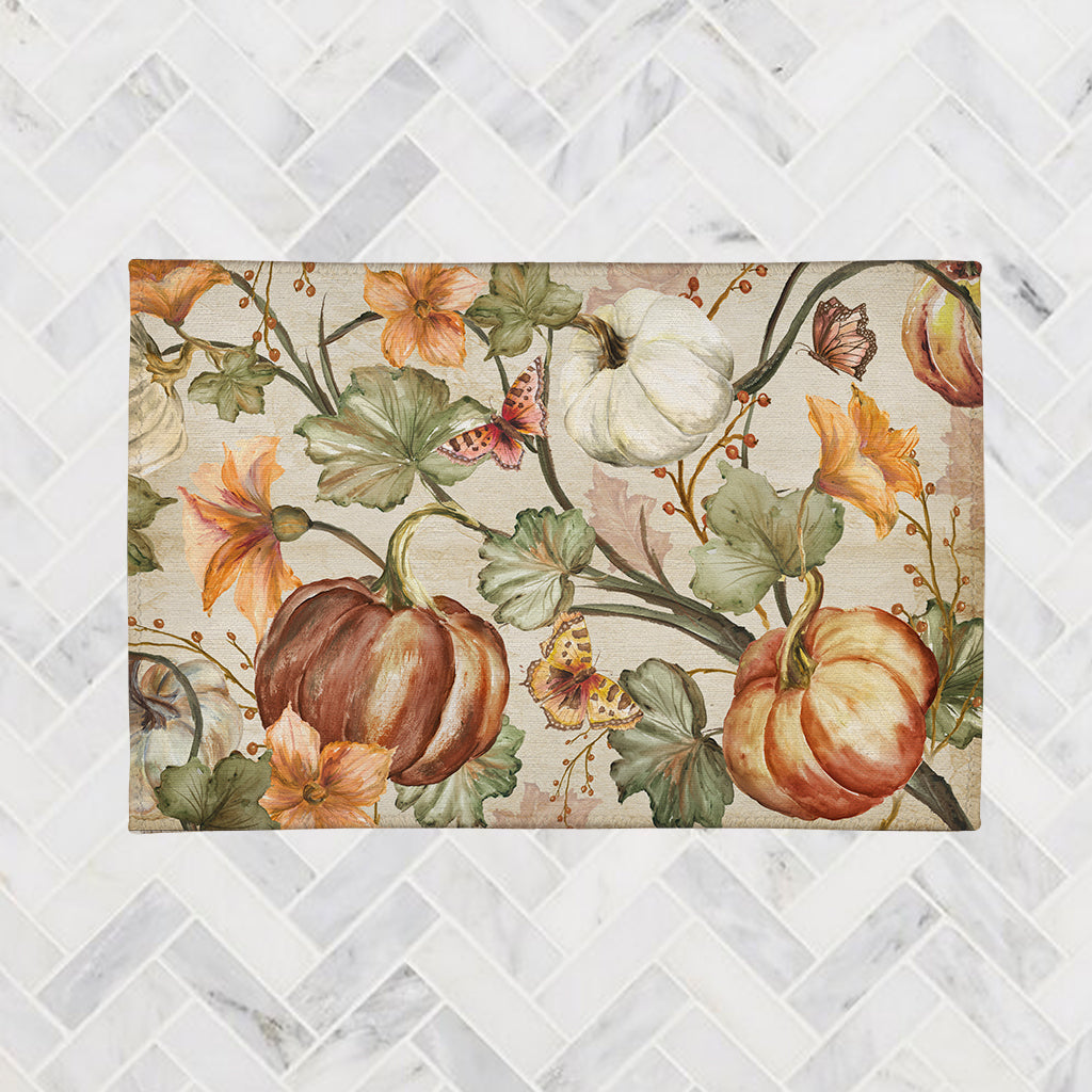 Autumn Vines Chenille Accent Rug