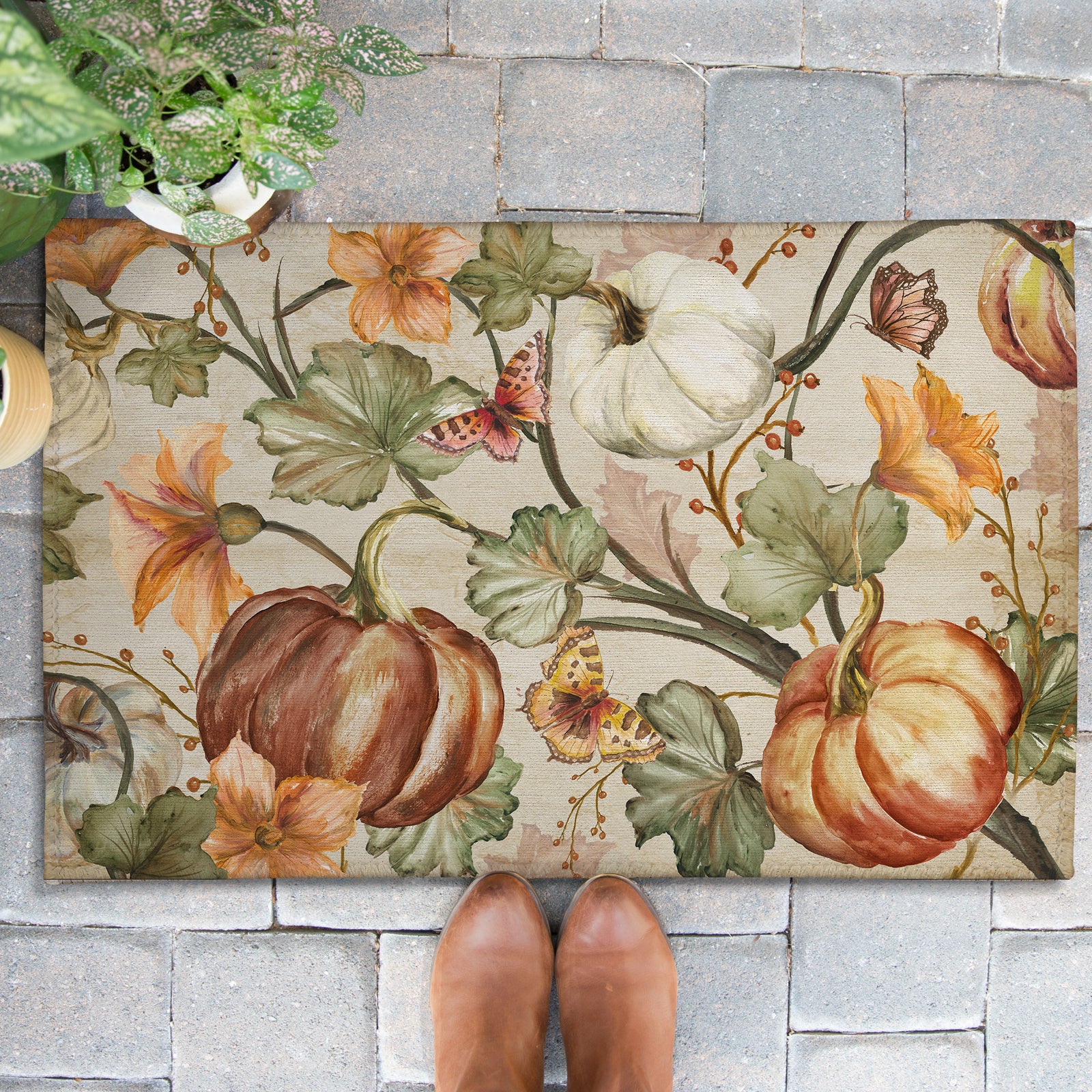 Autumn Vines Ouddoor Doormat
