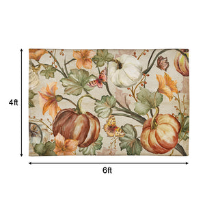 Autumn Vines Outdoor Area Rug