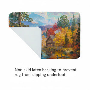 Adirondack Lake Memory Foam Rug