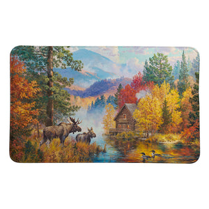 Adirondack Lake Memory Foam Rug