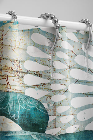 Bay Turtles Shower Curtain
