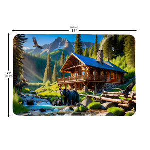 Bear Creek Crossing Memory Foam Rug