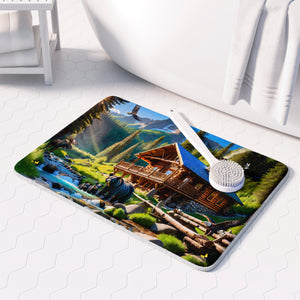 Bear Creek Crossing Memory Foam Rug