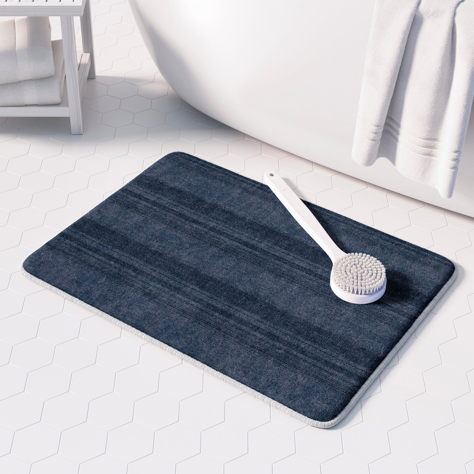 Big Sky Charcoal Memory Foam Rug