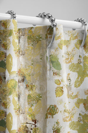 Birches Of Autumn Shower Curtain