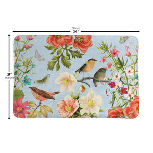 Bird Song Memory Foam Rug