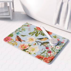 Bird Song Memory Foam Rug