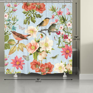 Bird Song Shower Curtain