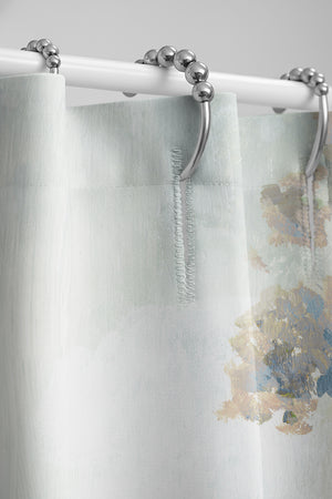 Blue Path Home Shower Curtain